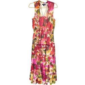 1. STATE Long Maxi Sleeveless Dress Spring Summer Breezy Comfy Size L Large
